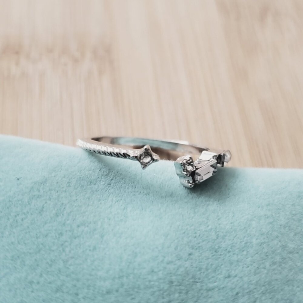 2/$25-New Open Ring Rope Inspired Detailing